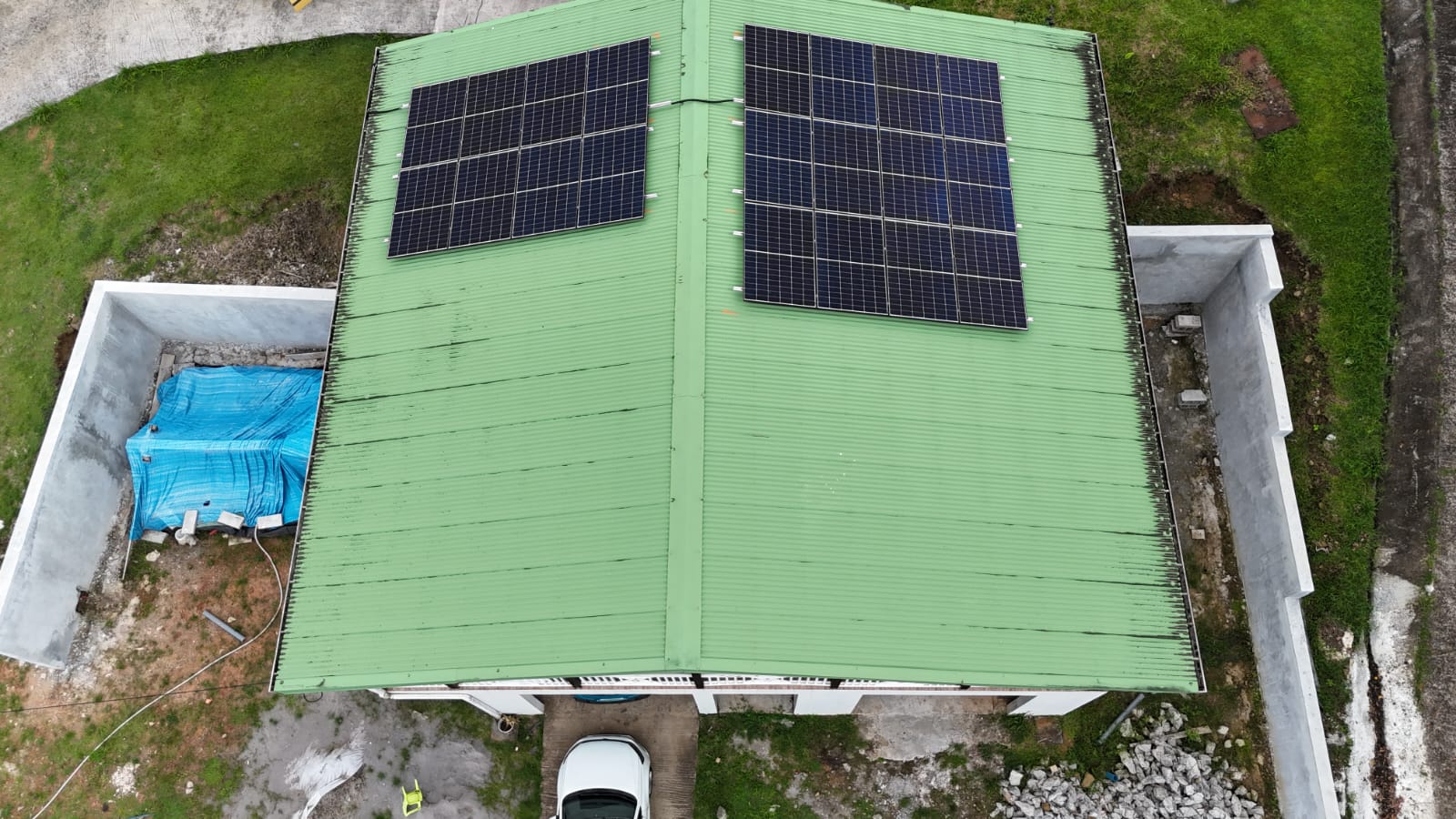 Installation panneaux solaires 9 kWc Le Lamentin Martinique - DOMOTOOLS SOLAR